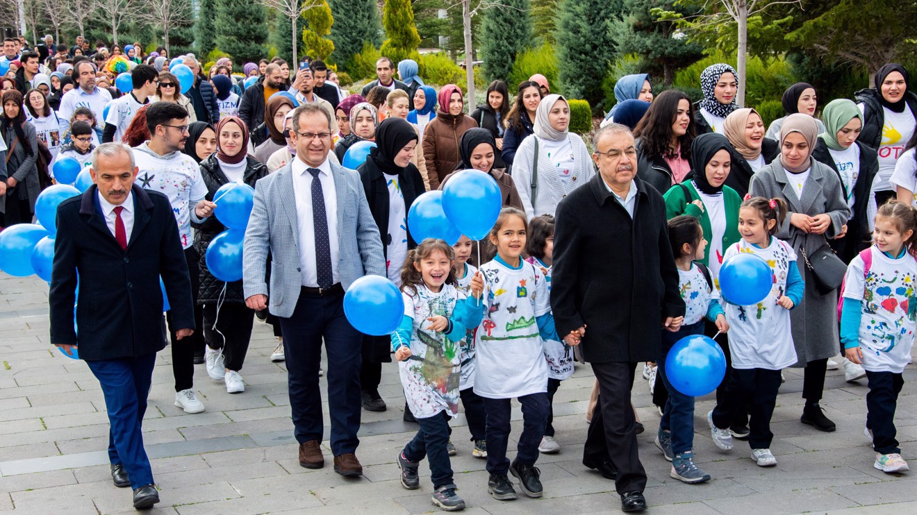 Selçuk Üniversitesinde 7.Geleneksel Otizm Farkındalık Etkinliği düzenlendi
